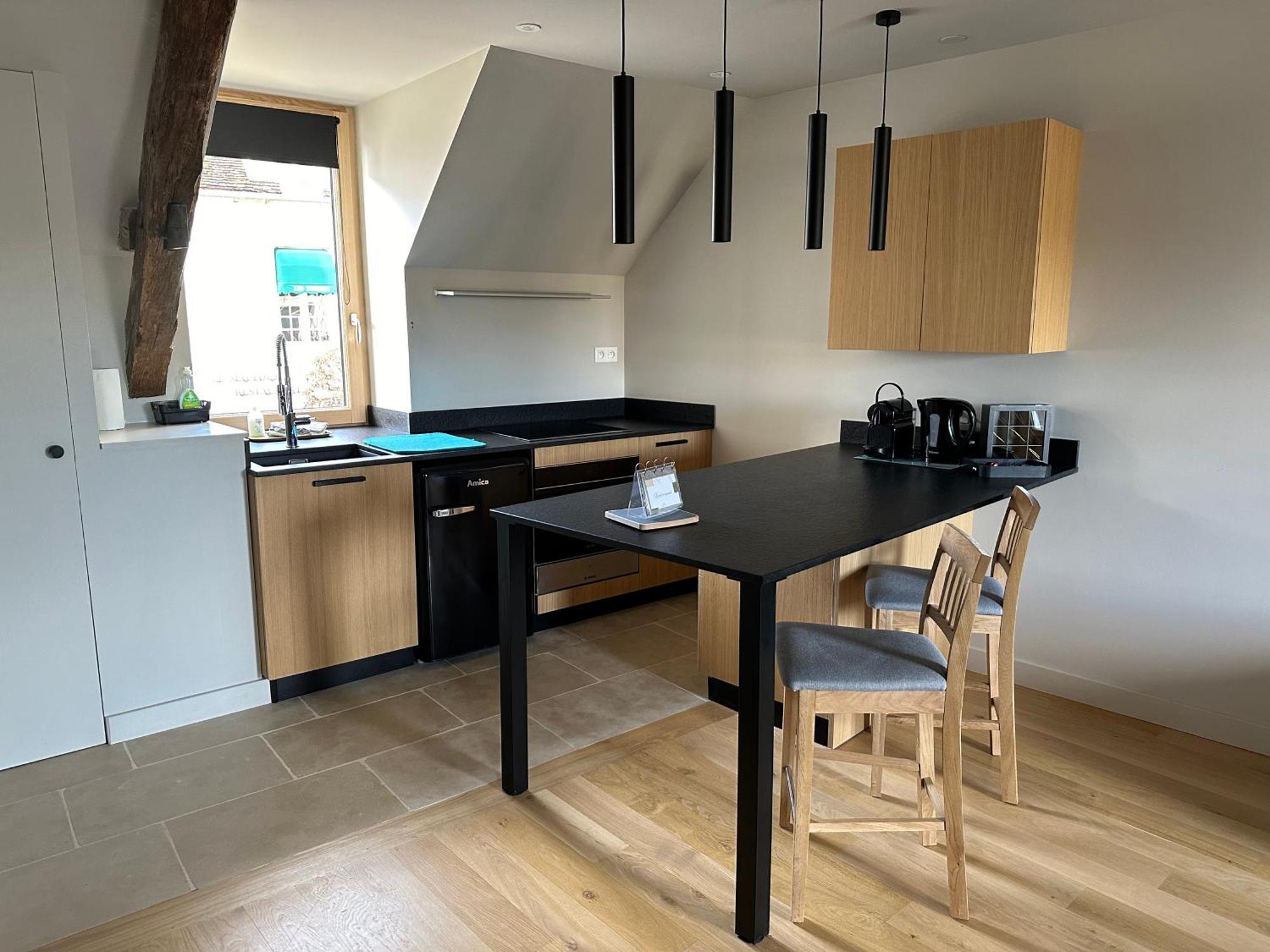 Appartements Domaine Gueguen Chablis Habitación foto